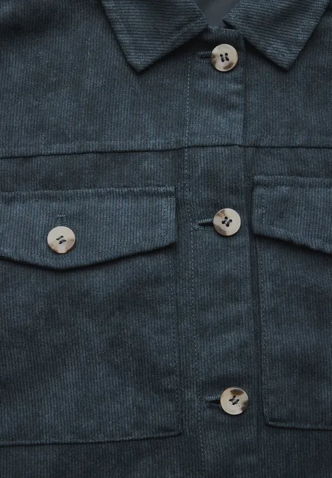 Cordjacke cool vintage green
