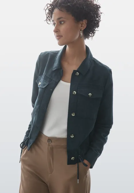 Cordjacke cool vintage green