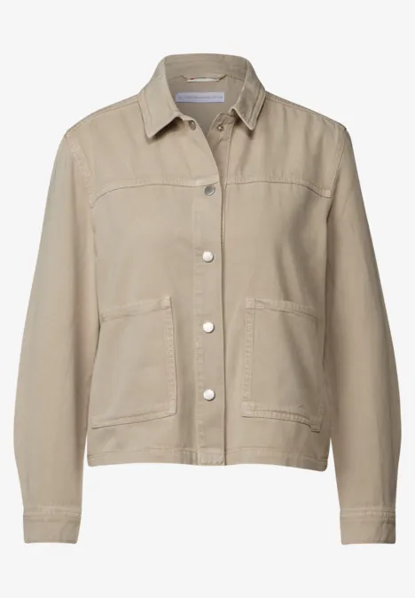 Denim jack Safari Beige Wash