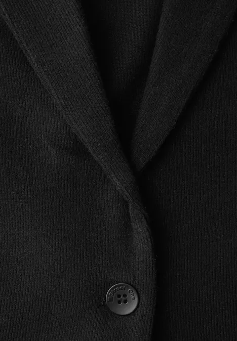 Blazer avec fronces Black Blazer avec fronces Black