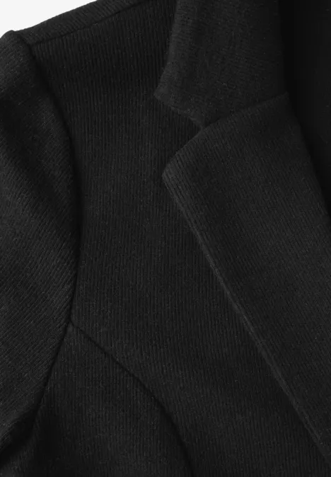 Blazer avec fronces Black Blazer avec fronces Black