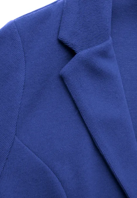 Blazer mit Raffung dodger blue