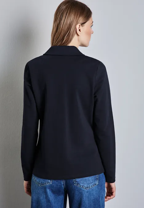 Basic Blazer deep blue