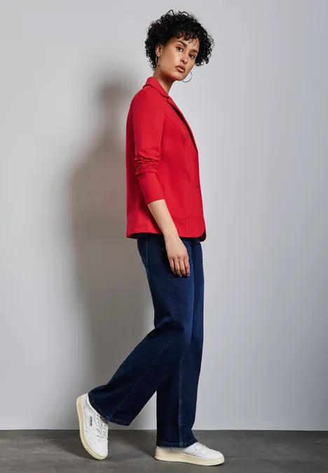 Basic Blazer glory red