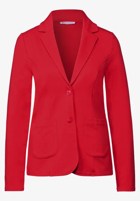Basic Blazer glory red