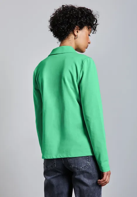 Basic Blazer tendril green