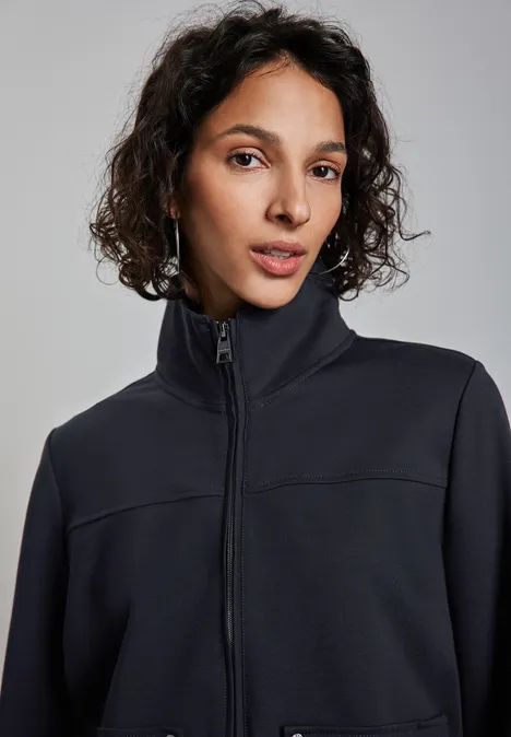 Jacke im Loose Fit deep tint blue