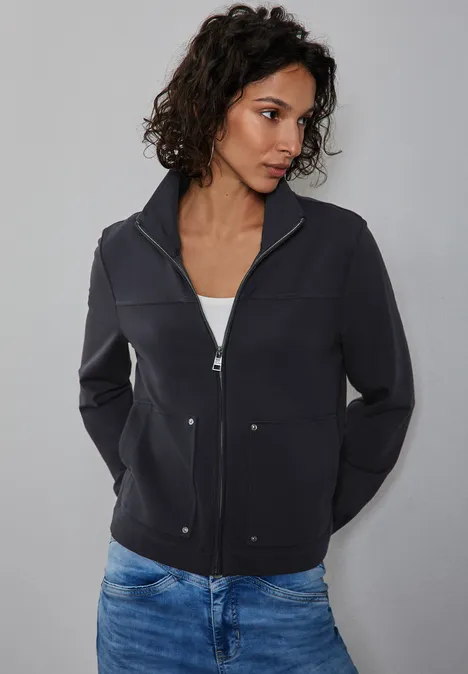 Jacke im Loose Fit deep tint blue