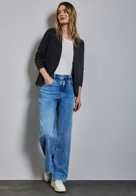 Strukturblazer deep tint blue