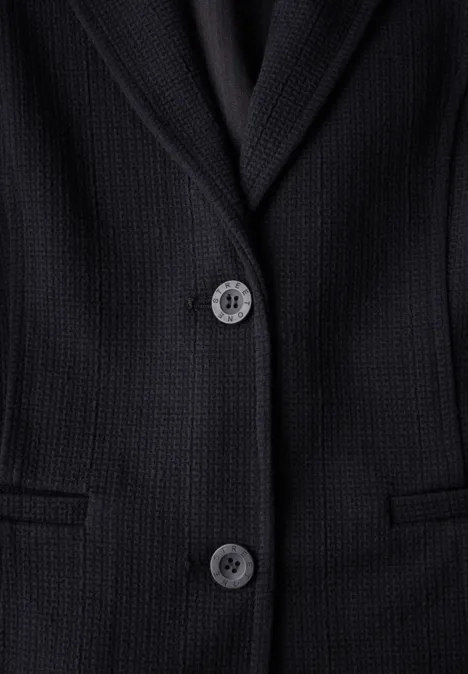 Strukturblazer deep tint blue