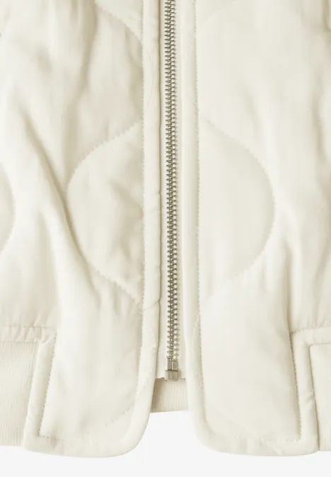Blouson mit Steppmuster soft beige