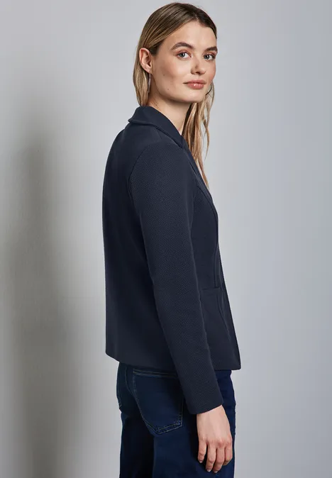 Basic Blazer deep blue