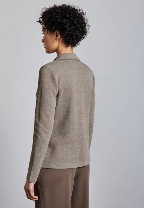 Basic Blazer honey sand mel.