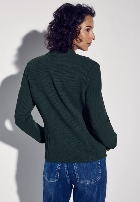 Blazer jacquard hunter green