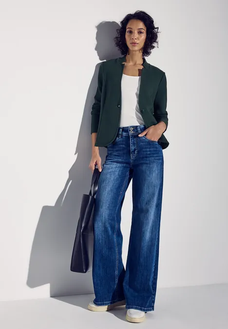 Blazer jacquard hunter green