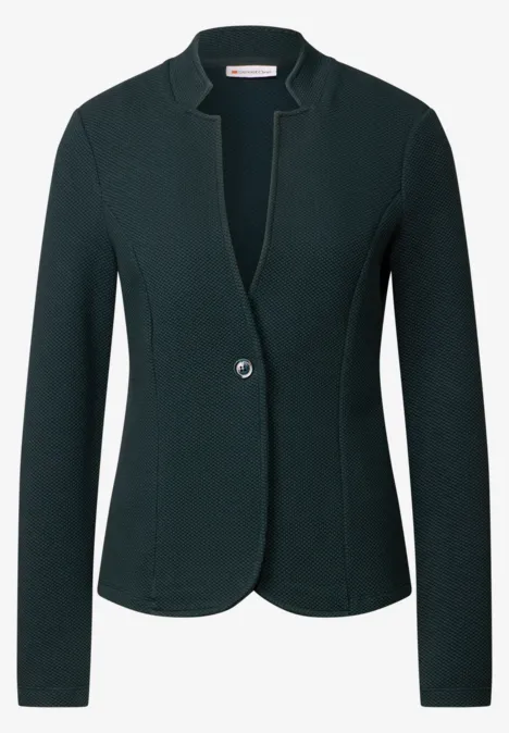 Blazer jacquard hunter green