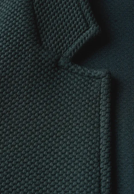 Blazer jacquard hunter green