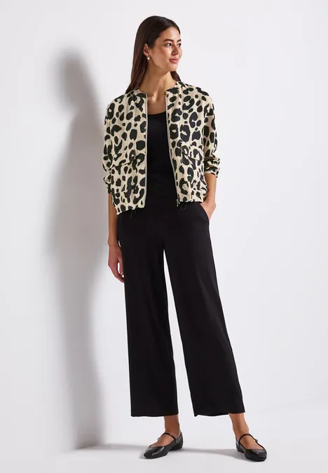 Leo Musselin Blouson coastal beige