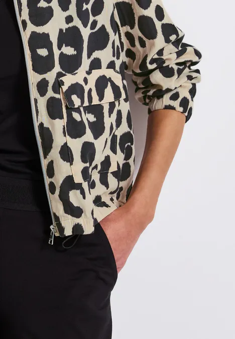 Leo Musselin Blouson coastal beige