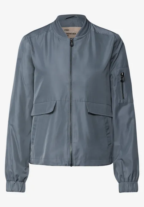 Korte blouson Slate Blue