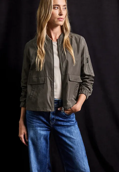 Kurzer Blouson nomad brown