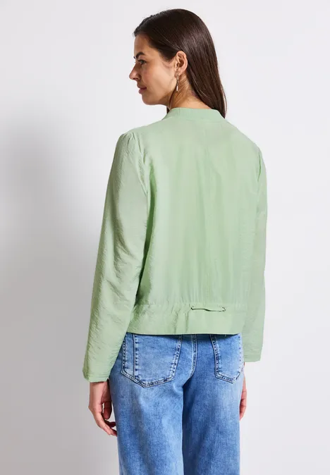 Sommerlicher Blouson soft jade green