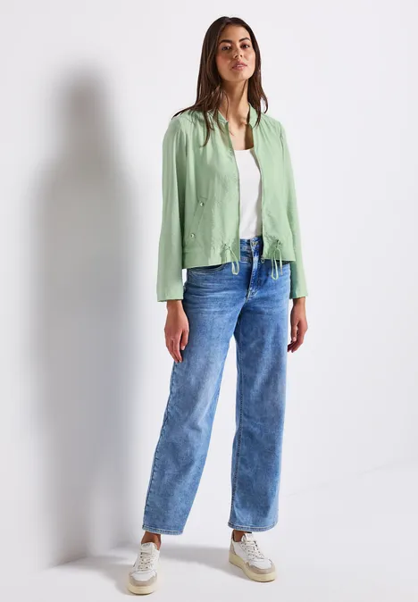 Sommerlicher Blouson soft jade green