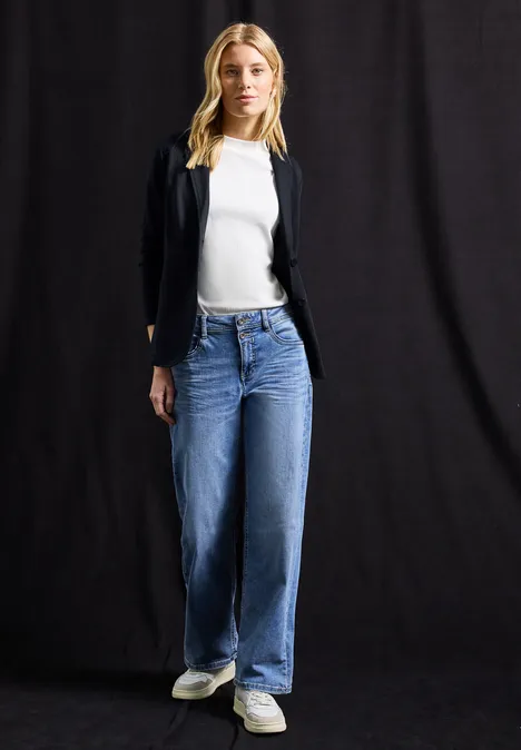 Basic Blazer deep blue