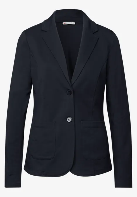Basic Blazer deep blue