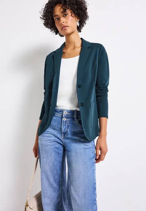 Basic Blazer tide blue
