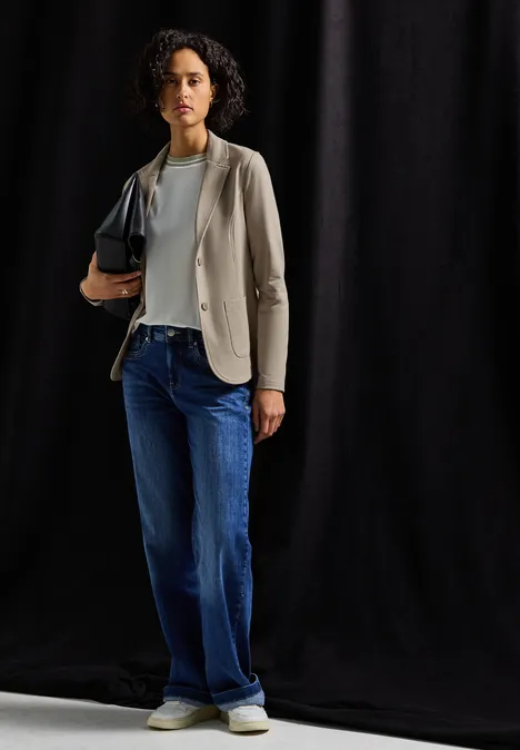 Basic Blazer mocha dream mel.