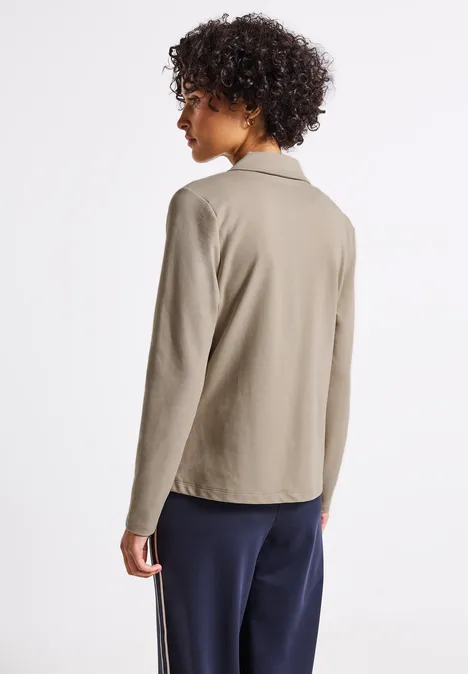 Basic Blazer morning beige mel.