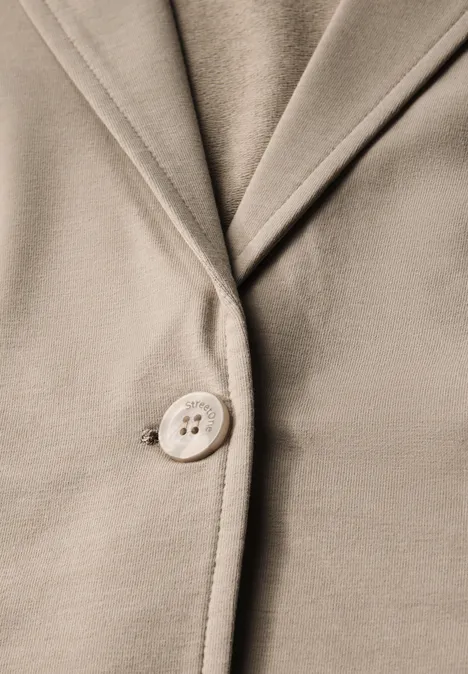 Basic Blazer morning beige mel.