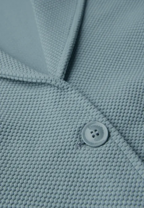 Basic Blazer mit Struktur arona blue
