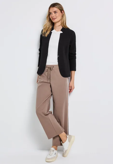 Jacquard Blazer Black