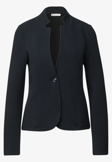 Jacquard Blazer deepwater blue