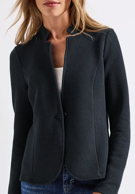Jacquard Blazer deepwater blue