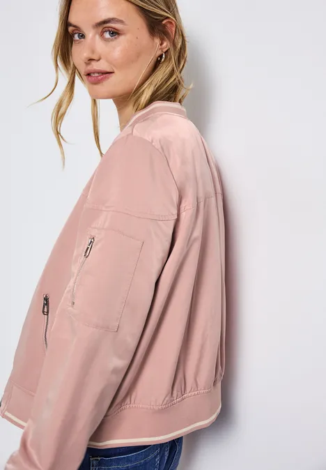 Satin Blouson faded rose Satin Blouson faded rose
