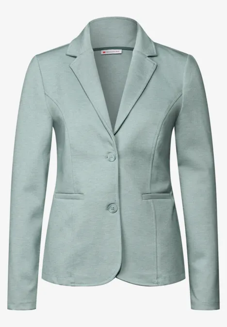 Basis blazer nile blue mel.