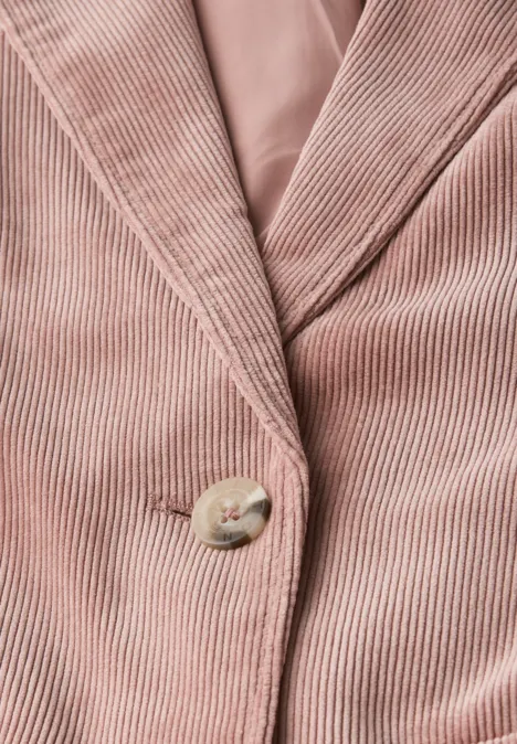 Cordblazer faded rose