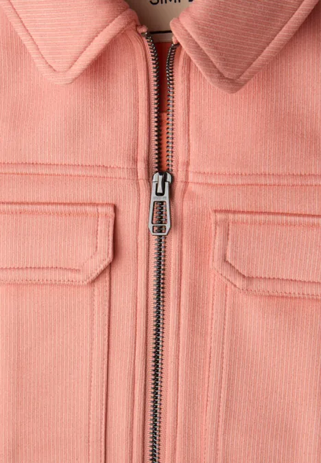 Veste courte en velours light apricot Veste courte en velours light apricot