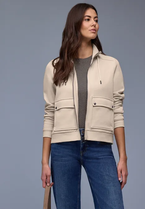 Struktumix jas cotton beige Struktumix jas cotton beige