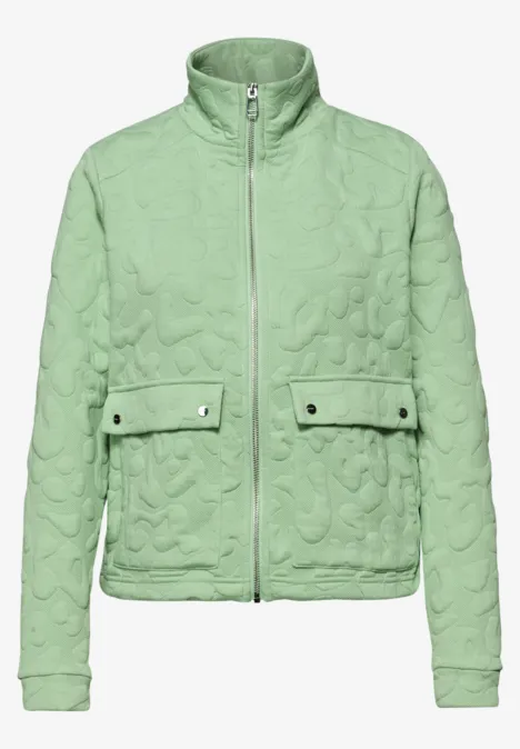 Leo gestructureerd jack pale mint green