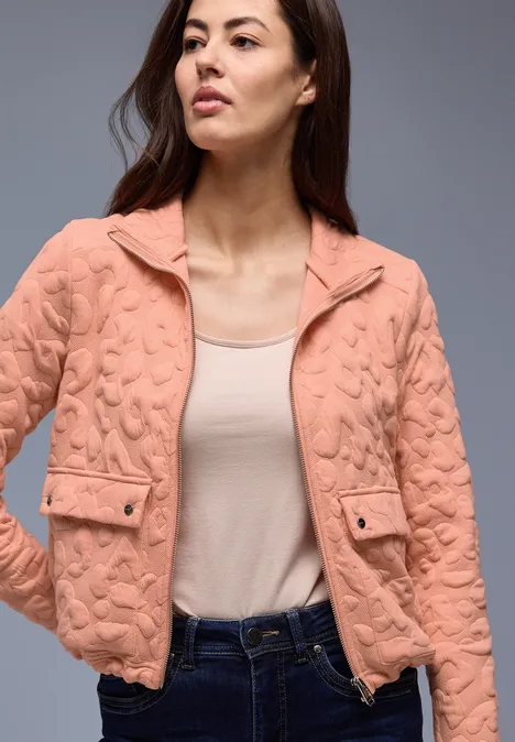 Leo gestructureerd jack light apricot