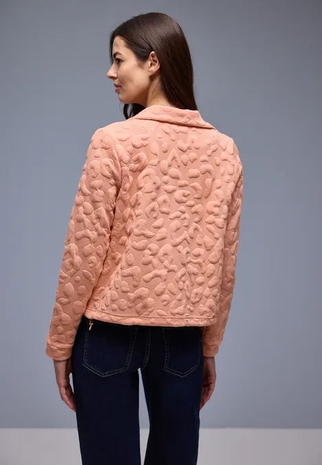 Leo gestructureerd jack light apricot