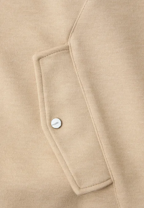 Jacke mit Strings cotton beige mel.