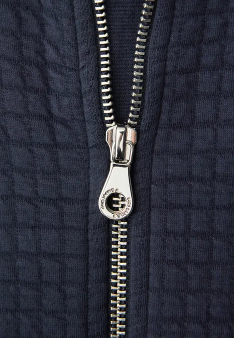 Blouson structuré shadowed navy