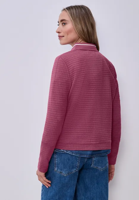 Blouson structuré dark clouded blush