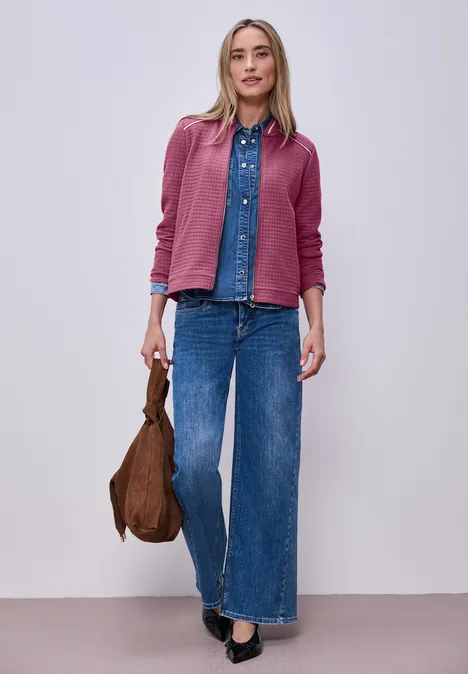 Blouson structuré dark clouded blush