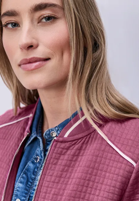 Blouson structuré dark clouded blush